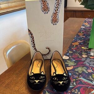 Charlotte Olympia Black Cat Flats